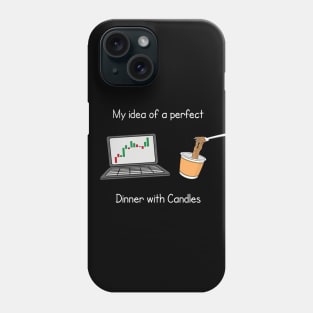 My idea of a Dinner with Candles Phone Case