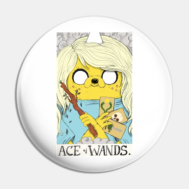 Charlie as Ace of Wands Pin by sadnettles