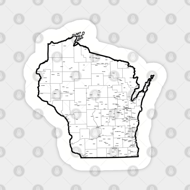 Wisconsin Magnet by LakesideGear