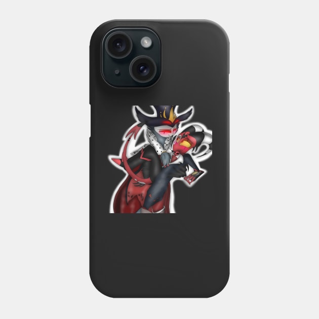 Stolas & Blitz- Blushing Connection Phone Case by Thehazbeansky1