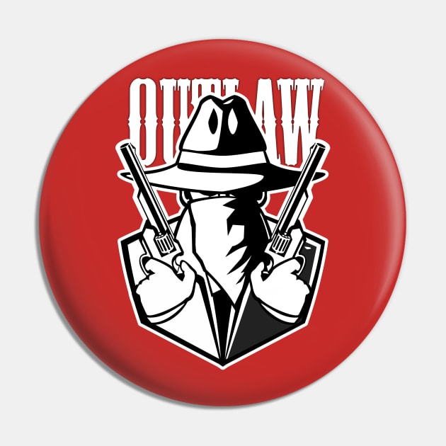 Outlaw: Gunslinger Pin by AlterAspect