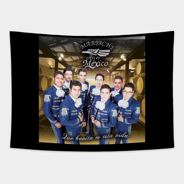 Mariachi Así Es México - Que Bonita Es Esta Vida album 2018 Tapestry by MinecraftShop