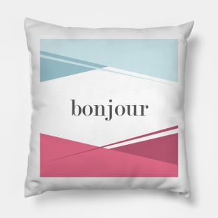 Bonjour Pillow