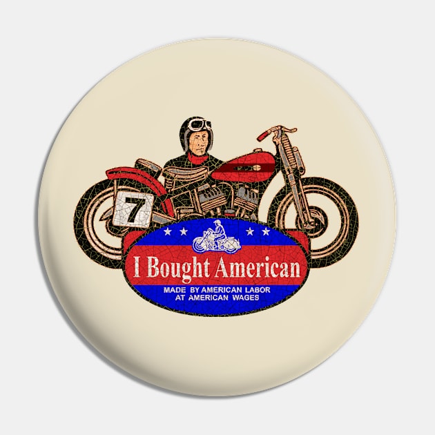 I Bought American Pin by Midcenturydave