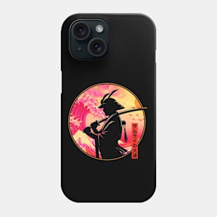 The Great Wave Of Samurai Phone Case