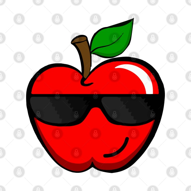 an apple cool by Qualityshirt