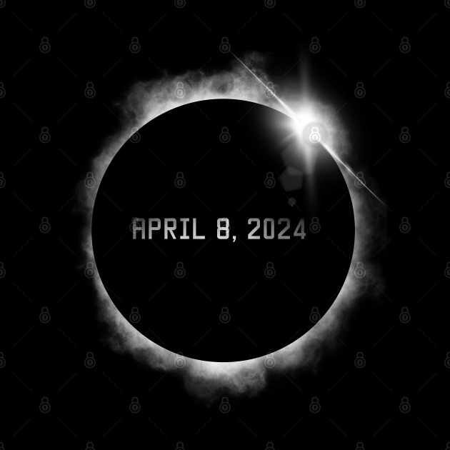 Total Solar Eclipse April 8, 2024 Eclipse Tapestry TeePublic