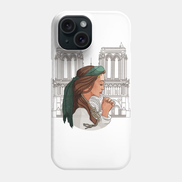 Esmeralda Phone Case by VermilionBlond