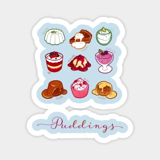 British Puddings Magnet