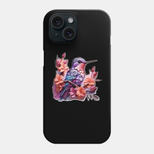 birds and flowers Phone Case