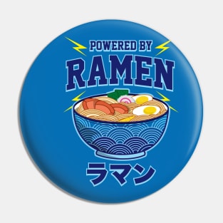 Powered by Ramen Noodles Pin