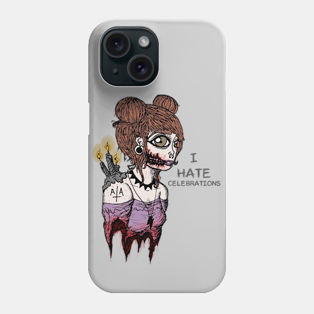 Birthday Vibes Phone Case by NoisomeArt