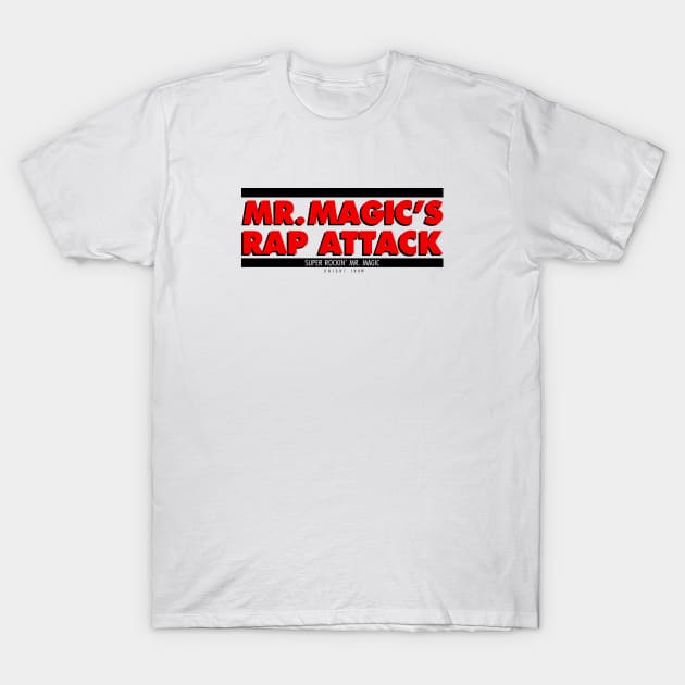 MR MAGICS RAP ATTACK - Mr Magic - T-Shirt | TeePublic