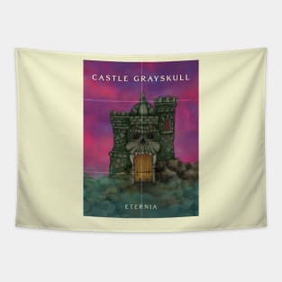 Castle Grayskull Travel Poster Tapestry