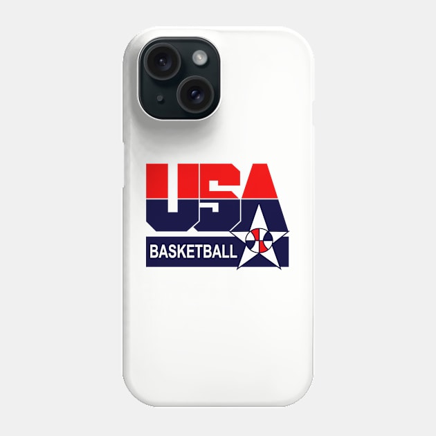 USA Bball America Basketball Phone Case by GIANTSTEPDESIGN