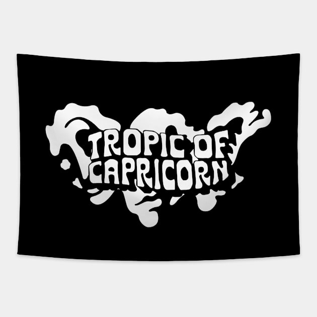 Tropic of Capricorn Tapestry by IAKUKI