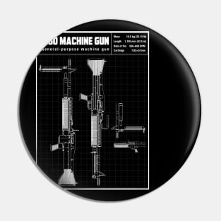 M60 MACHINE GUN Pin