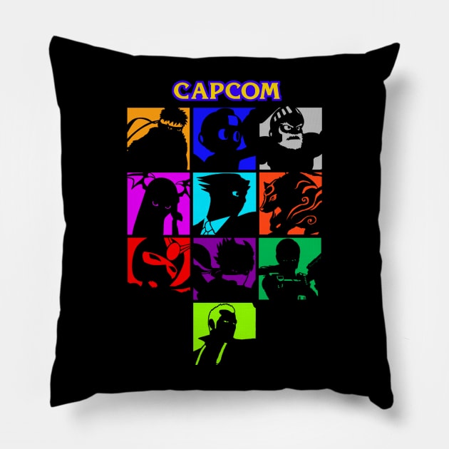 I'm a Capcom Fan -Version 2- Pillow by spdy4