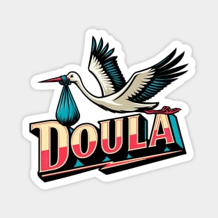 Pop Art Doula Magnet