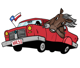 The old town road Magnet