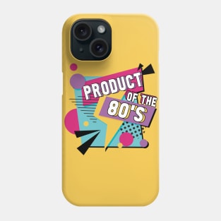 Retro T shirt Product of the 80's -  Gift Men Women Phone Case