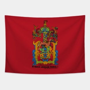 King Pakal 4 Tapestry