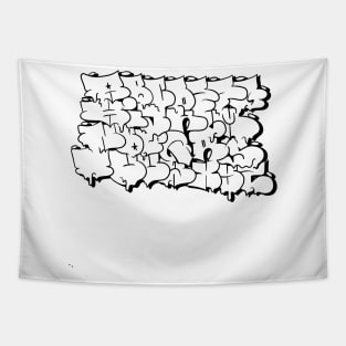 Monogram Graffiti Initial Letter S Tapestry for Sale by