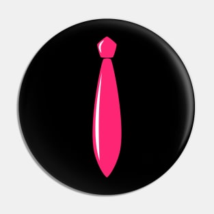 Shiny Pink Tie Pin
