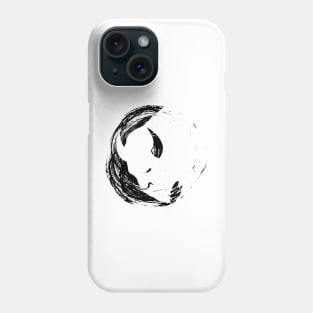 White Buffalo Face Phone Case