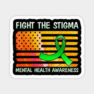 Mental Health Awareness Month of May Fight the Stigma Magnet