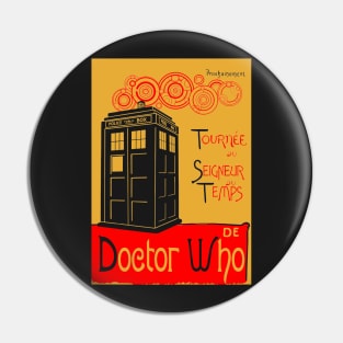 Doctor Who Noir Pin