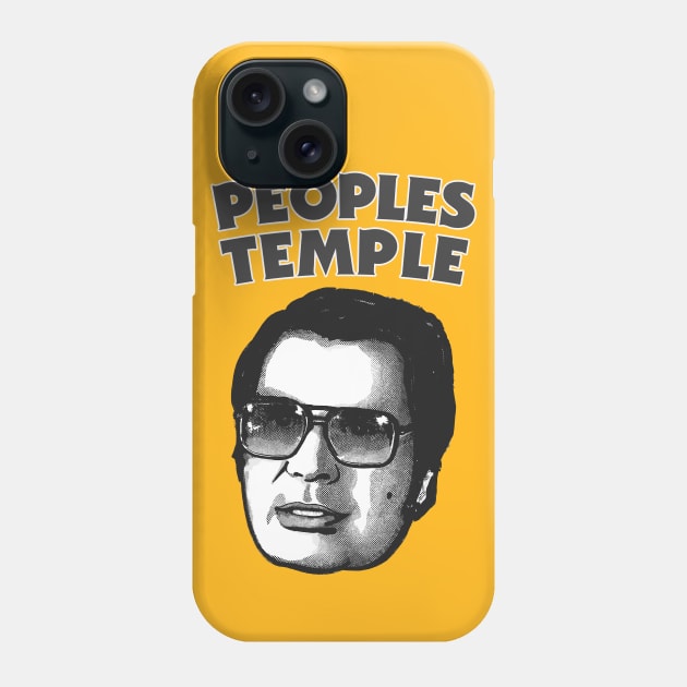 Jim Jones / Peoples Temple Original Design Phone Case by DankFutura