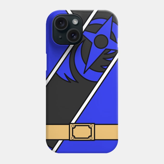 Steel Ninja - Blue Phone Case by SimplePeteDoodles