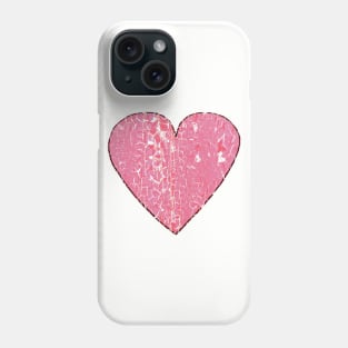 WORN OUT HEART Phone Case