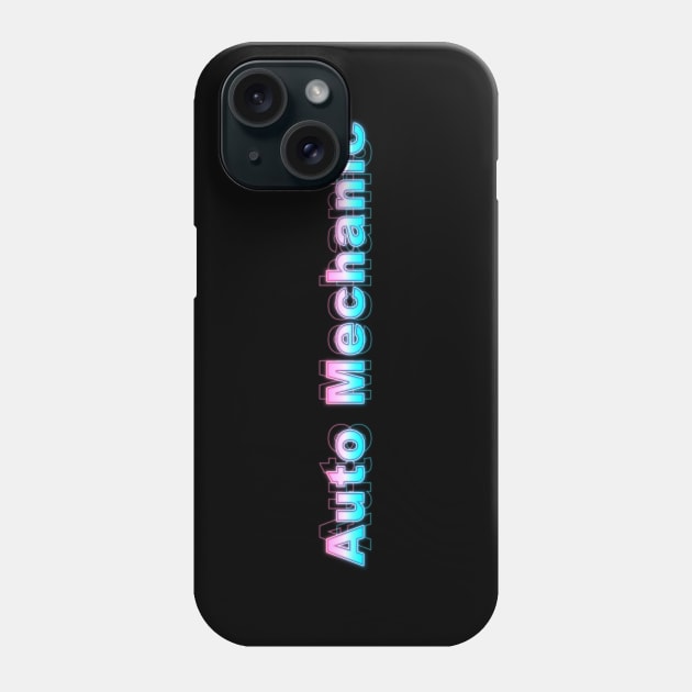 Auto Mechanic Phone Case by Sanzida Design