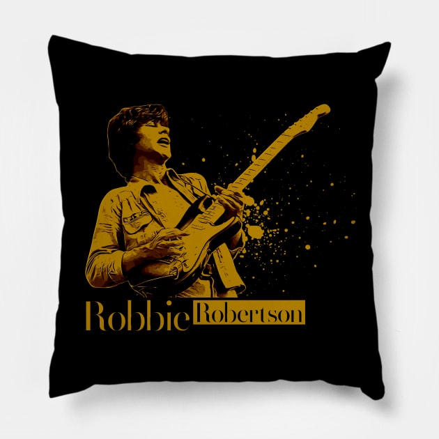 Robbie Robertson Pillow by Nana On Here