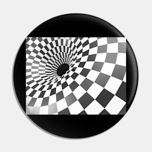 Optical Illusion Pin