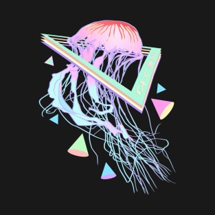 Aesthetic Vaporwave Jellyfish E-Girl T-Shirt