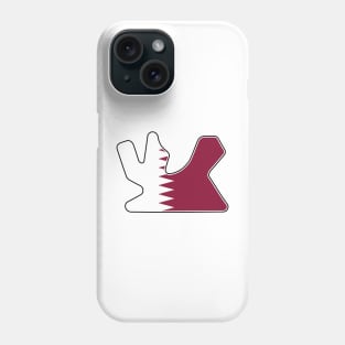 Losail International Circuit [flag] Phone Case