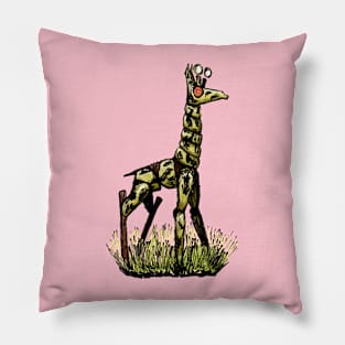 Mech Giraffe Pillow