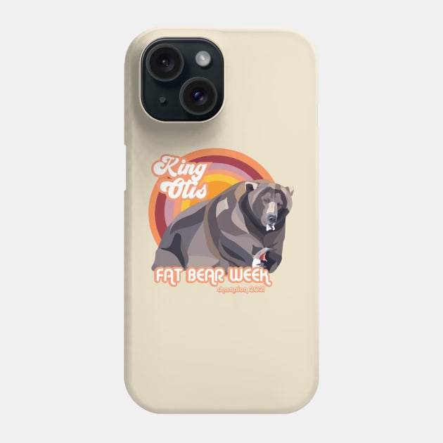 king otis Phone Case by Eeng pet shop