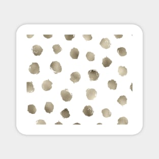 Gold foil dots Magnet