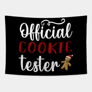 Official Cookie Tester Gingerbread Christmas Tapestry