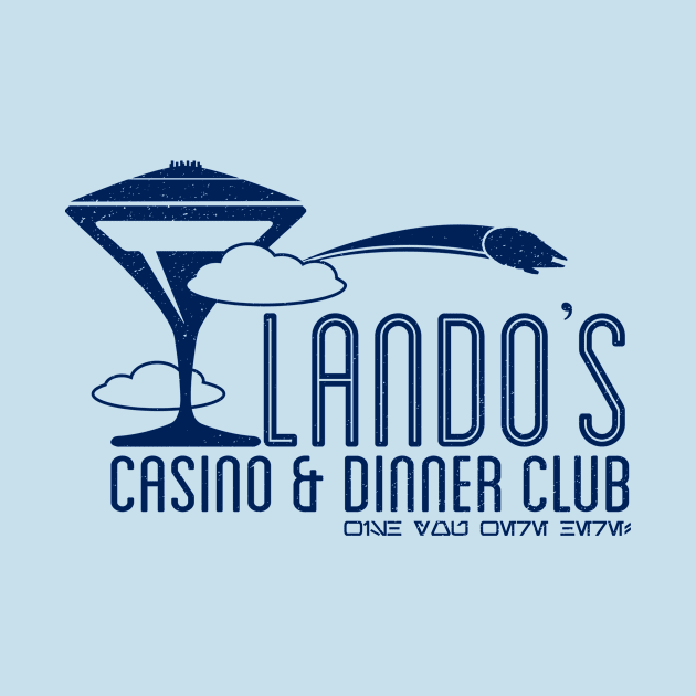 Lando's Casino and Dinner Club by BeepBoopBeep Clothing, Co.