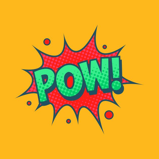 Comic Pow! by Vin Zzep