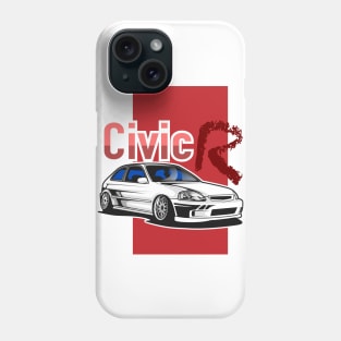 Civic R Phone Case