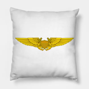 Naval Flight Officer Wings Pillow