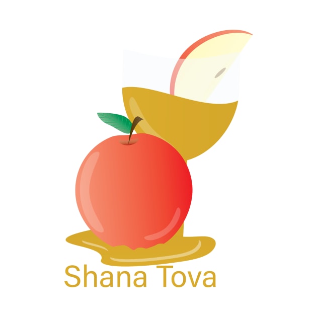 Rosh Hashanah Greeting SHANA TOVA by sigdesign