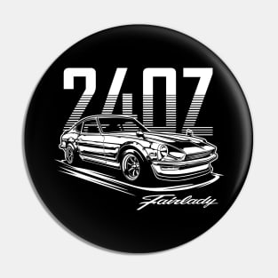 Fairlady 240Z (White Print) Pin