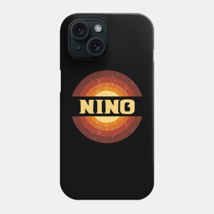 Vintage Proud Name Nino Anime Gift Circles Phone Case